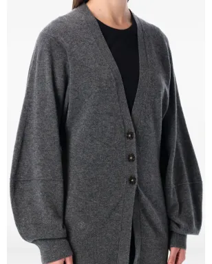 The Garment バルーンスリーブボタン付きカーディガン - サムネイル2