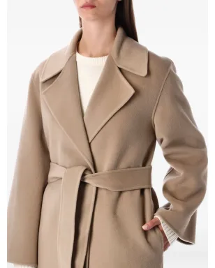 Alberta Ferretti ベルテッドラップコート - サムネイル3