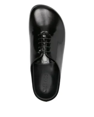 Jacquemus レースアップフラットミュール - サムネイル4