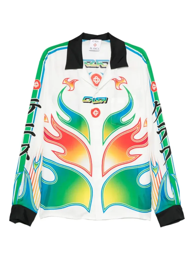 Casablanca Casablanca 炎柄シャツの商品画像