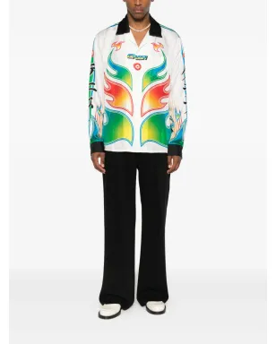 Casablanca 炎柄シャツ - サムネイル2