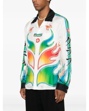 Casablanca 炎柄シャツ - サムネイル3