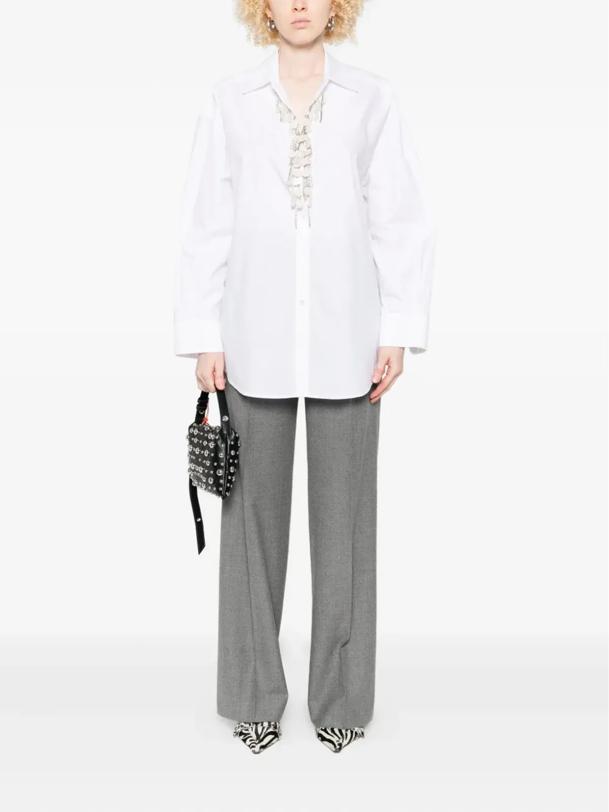 PINKO Capirai shirt - White - 画像2