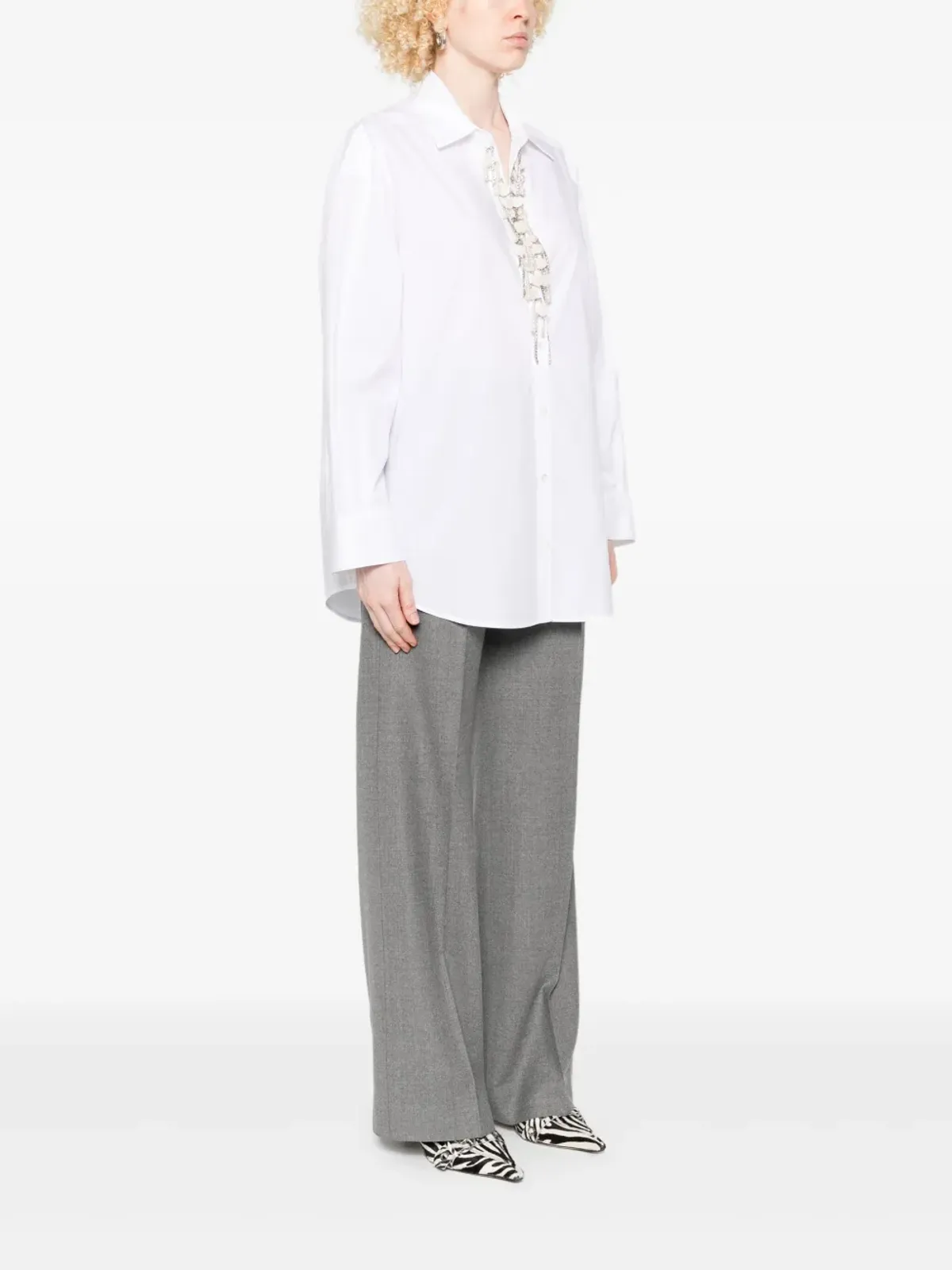 PINKO Capirai shirt - White - 画像3
