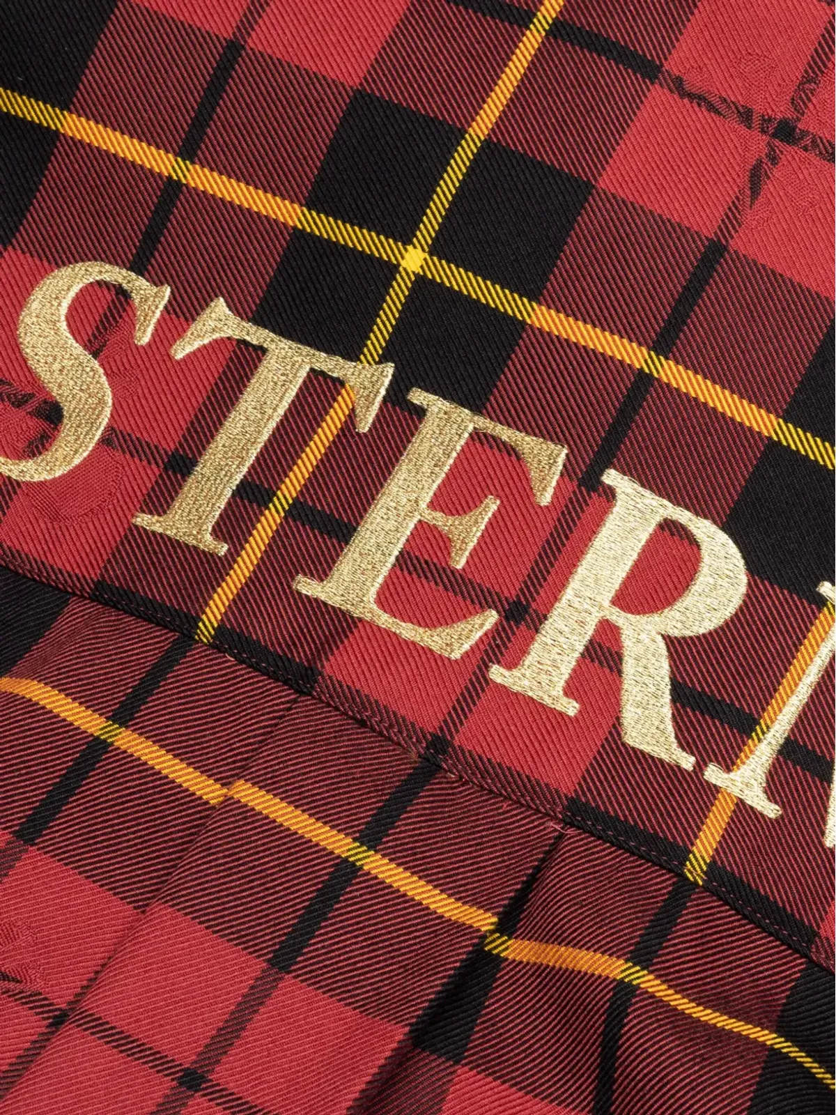Mastermind World 頭蓋骨刺繍入りチェックシャツ - 画像4