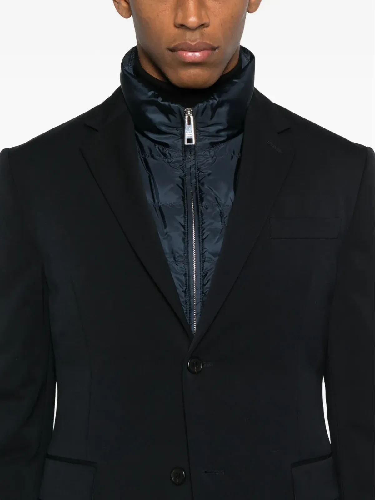 Prada Linea Rossa ジップアップ パデッド ブレザー - 画像5