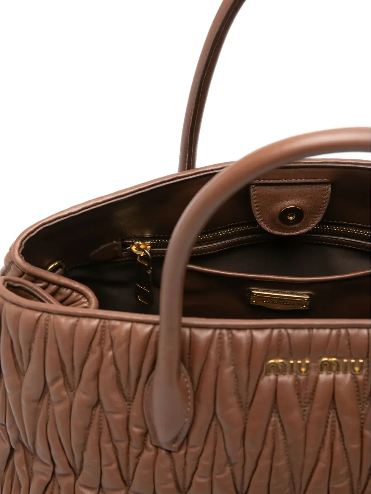 Miu Miu マテラッセ トートバッグ - 画像5