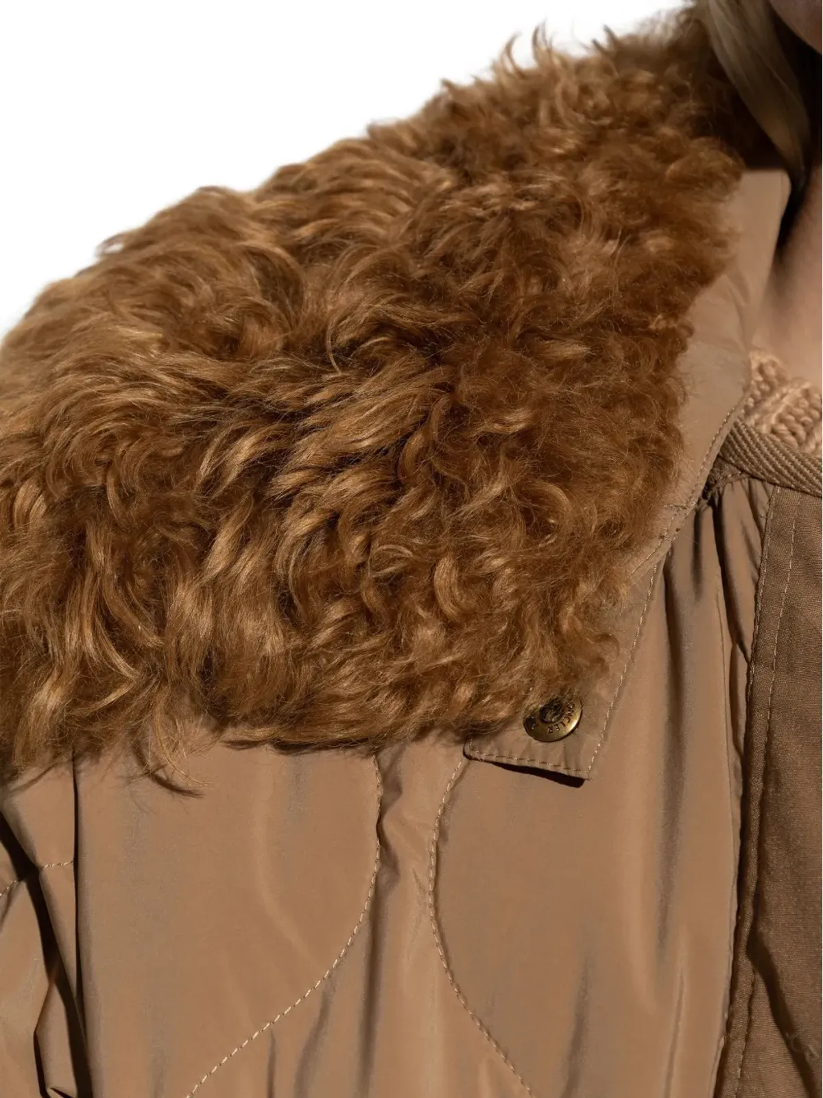 Moncler Quintin quilted jacket - Neutrals - 画像5