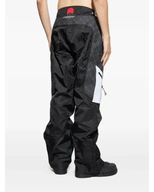 Casablanca monogram panelled trousers - Black - サムネイル4