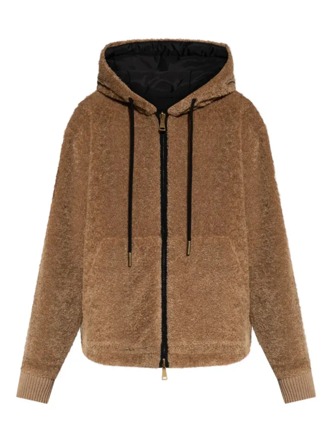 Moncler Moncler フード付きテディフリースジャケットの商品画像