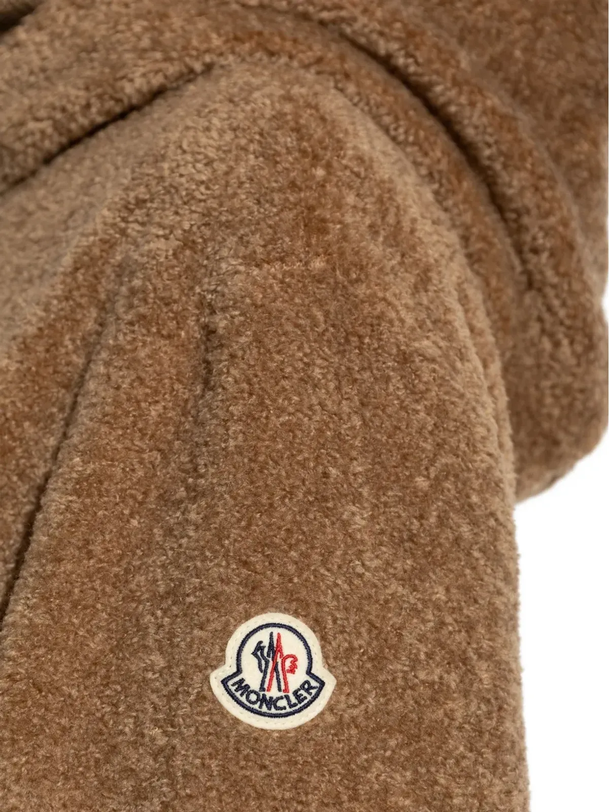 Moncler フード付きテディフリースジャケット - 画像5