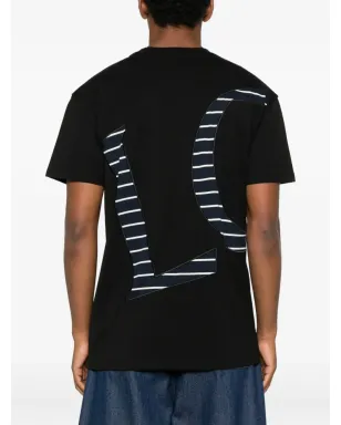 LOEWE ストライプロゴTシャツ - サムネイル3