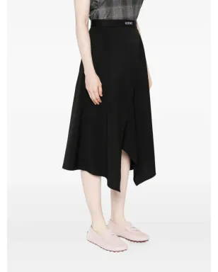 LOEWE アシンメトリック ミディスカート - サムネイル3