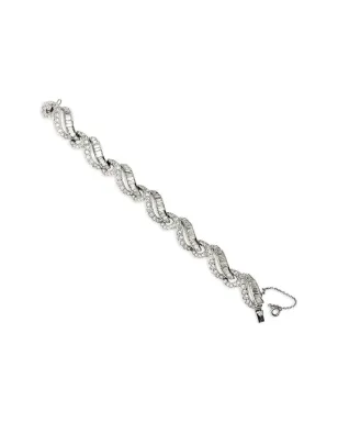 Jennifer Gibson Jewellery 1950年代 Maer クリスタル装飾 ブレスレット - サムネイル1