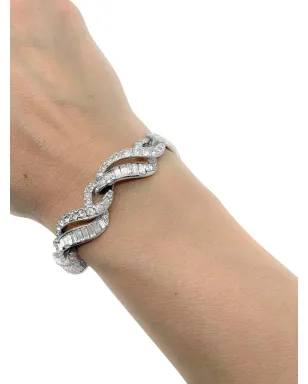 Jennifer Gibson Jewellery 1950年代 Maer クリスタル装飾 ブレスレット - サムネイル2