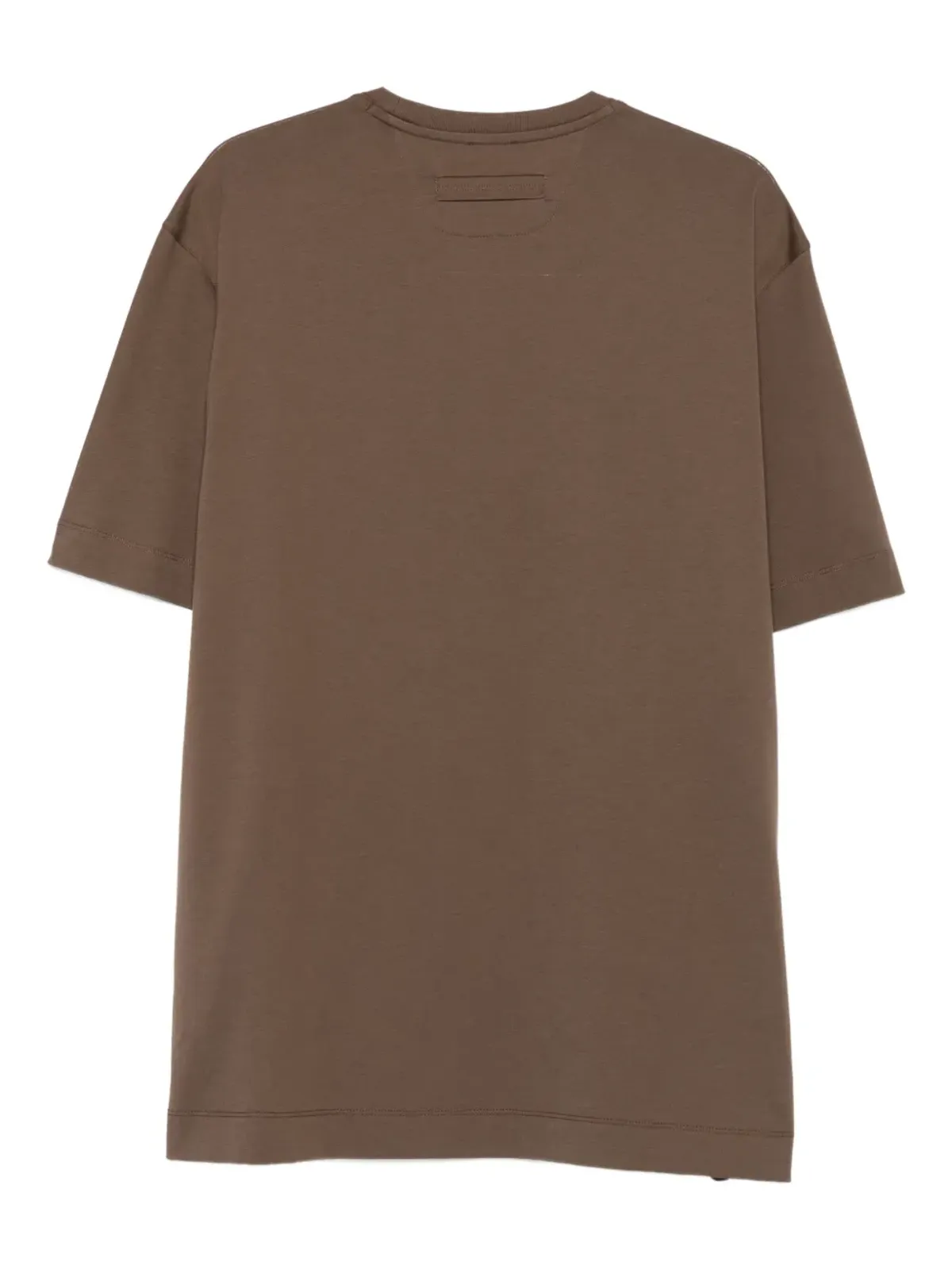 Zegna ロゴ刺繍入りクルーネックTシャツ - 画像2
