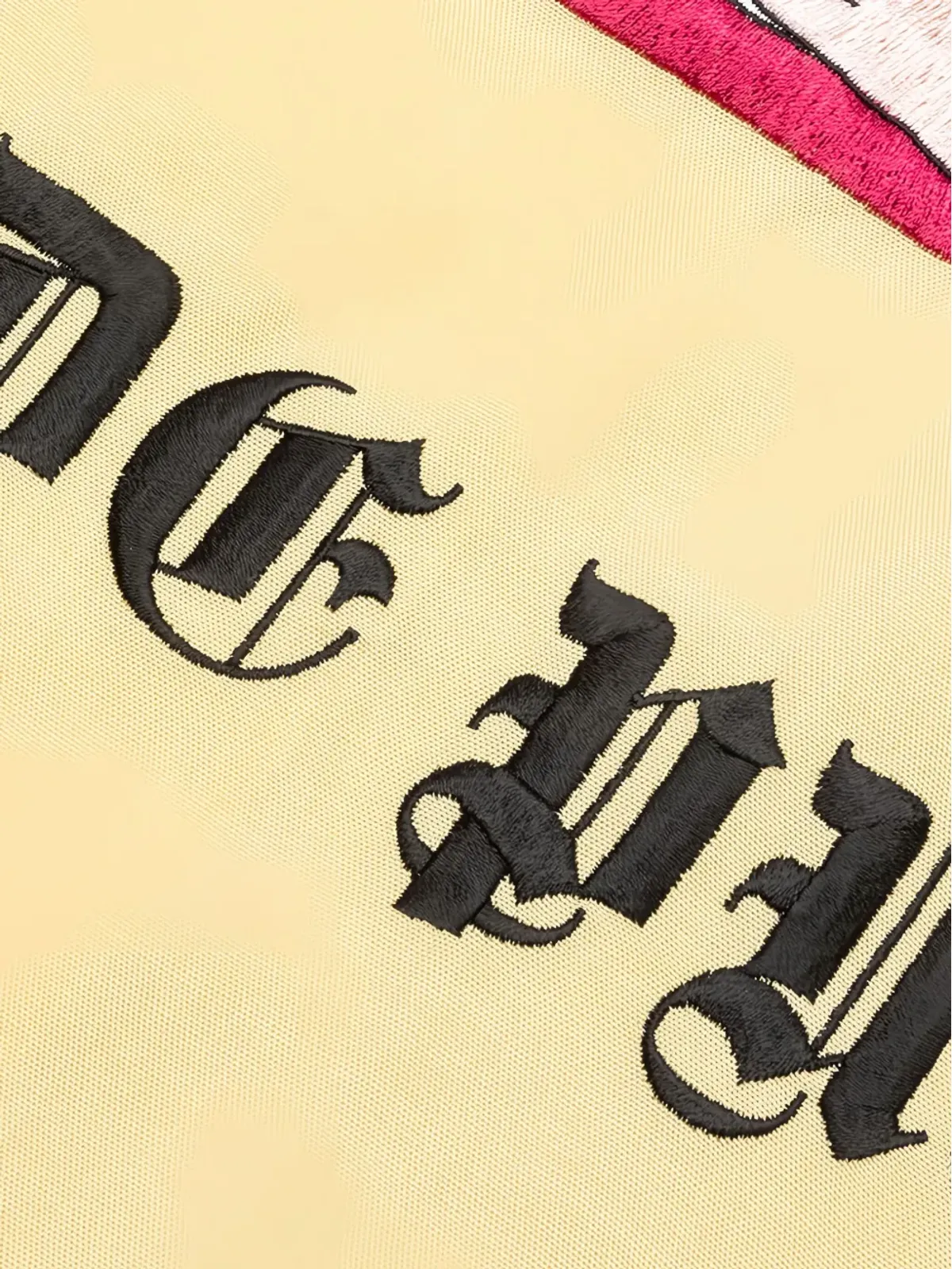 WACKO MARIA イエローの刺繍シャツ - 画像3