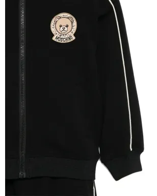 Moschino Kids ロゴアップリケ付きストライプ トラックスーツセット - サムネイル3