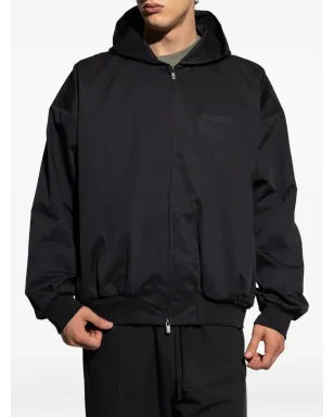 FEAR OF GOD ESSENTIALS ロゴパッチフーデッドジャケット - サムネイル3