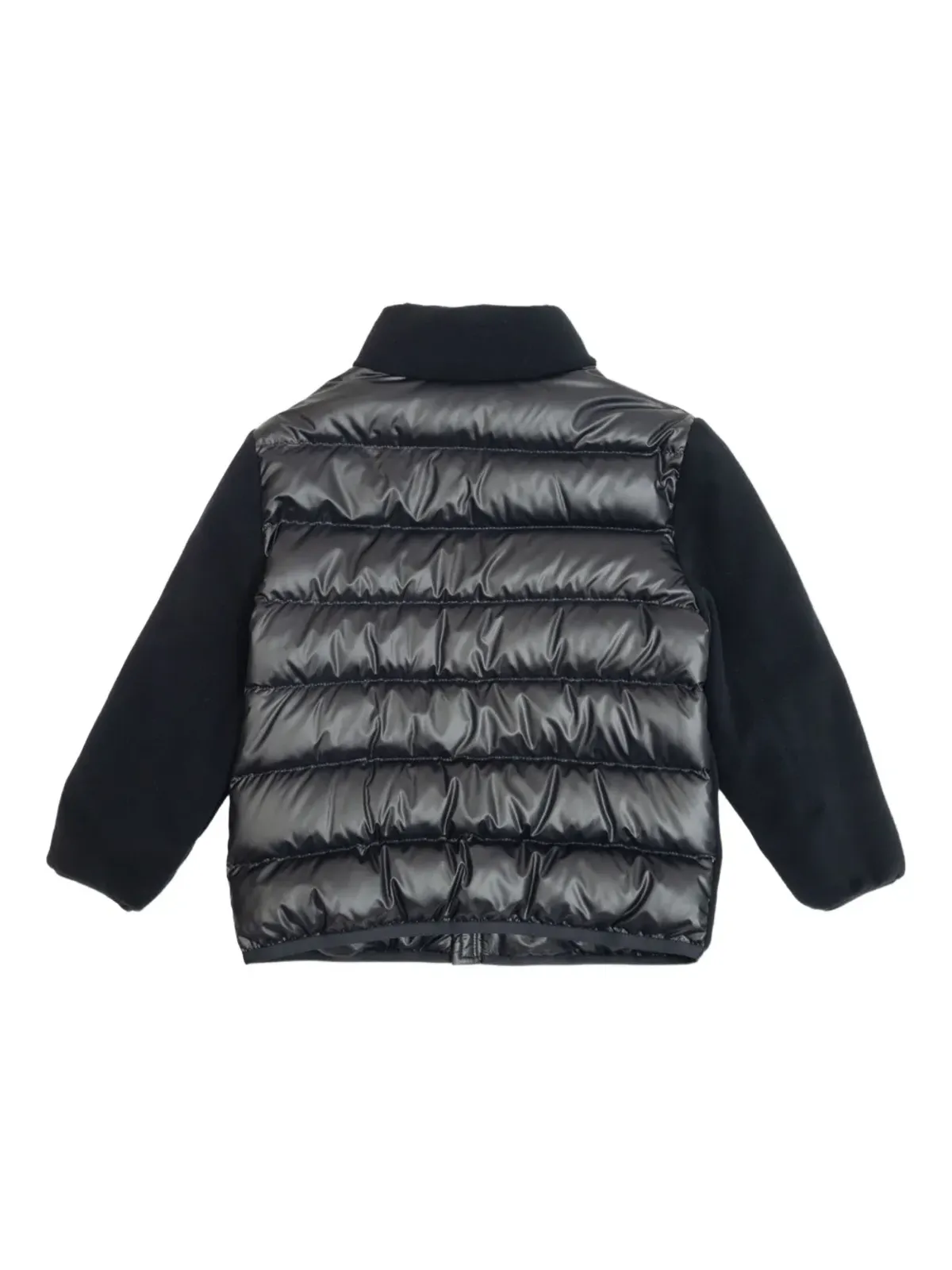 Moncler Enfant フリースパネルドパファージャケット - 画像2