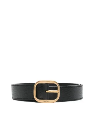 LOEWE レザー バックルベルト - サムネイル1