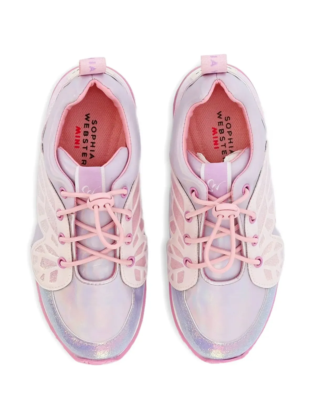 Sophia Webster Mini Chiara スニーカー - Purple - 画像3