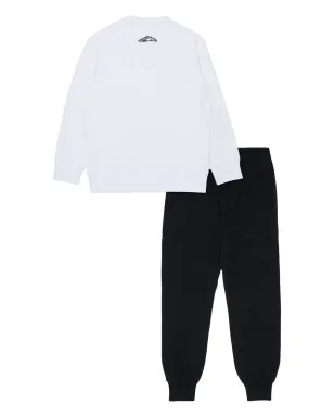 DSQUARED2 KIDS ロゴウェストバンド トラックスーツ ブラック - サムネイル4