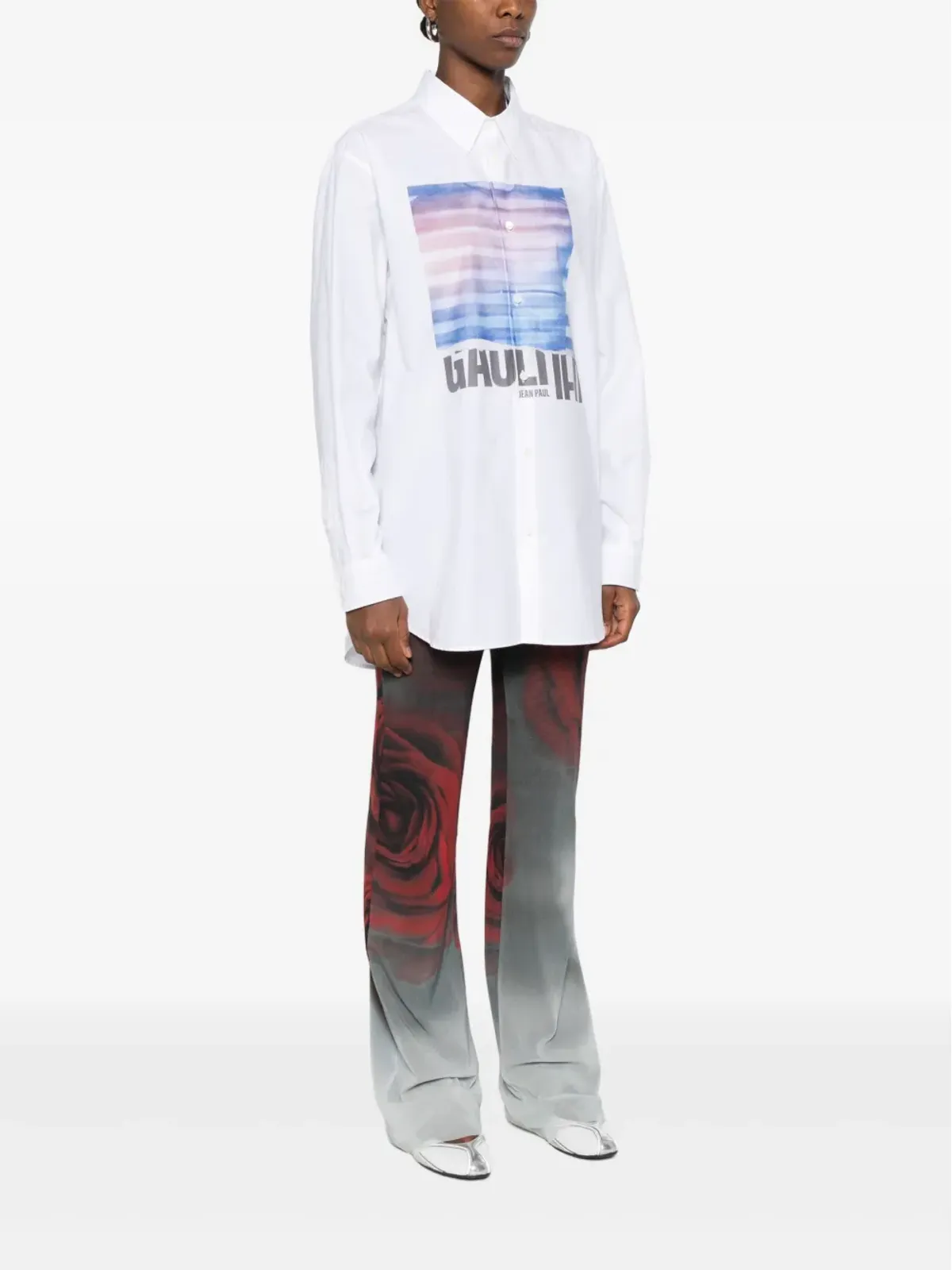 Jean Paul Gaultier グラフィックプリントシャツ - 画像3