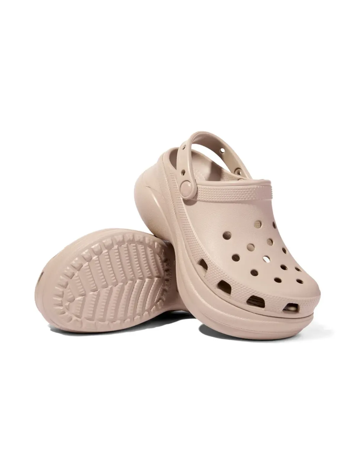 Crocs Kids プラットフォームパンチングサンダル - 画像2