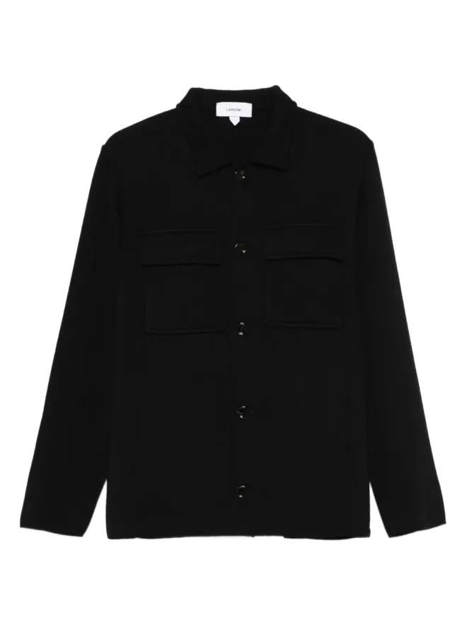 Lardini Lardini パッチポケット付きボタンフロントジャケットの商品画像