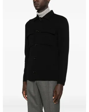 Lardini パッチポケット付きボタンフロントジャケット - サムネイル3
