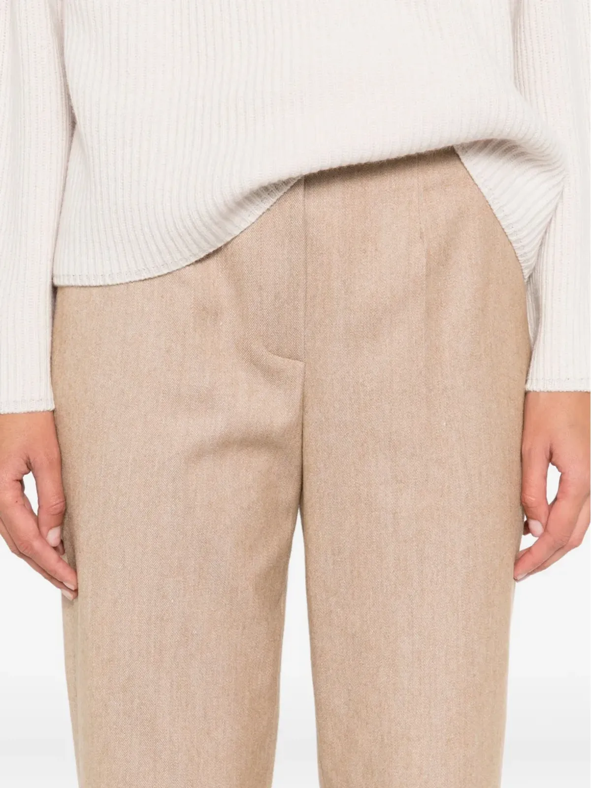 MARGON METAMORFOSI クロップドパンツ - 画像5