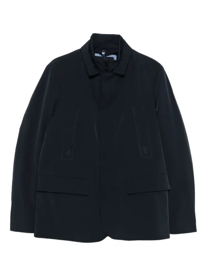 People Of Shibuya People Of Shibuya flap-pocket jacket - Blueの商品画像