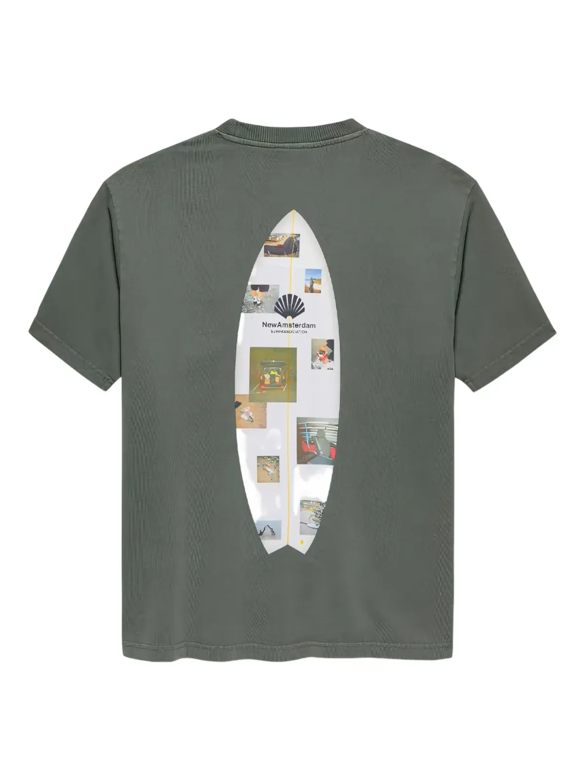 NEW AMSTERDAM サーフボードプリントTシャツ - 画像2