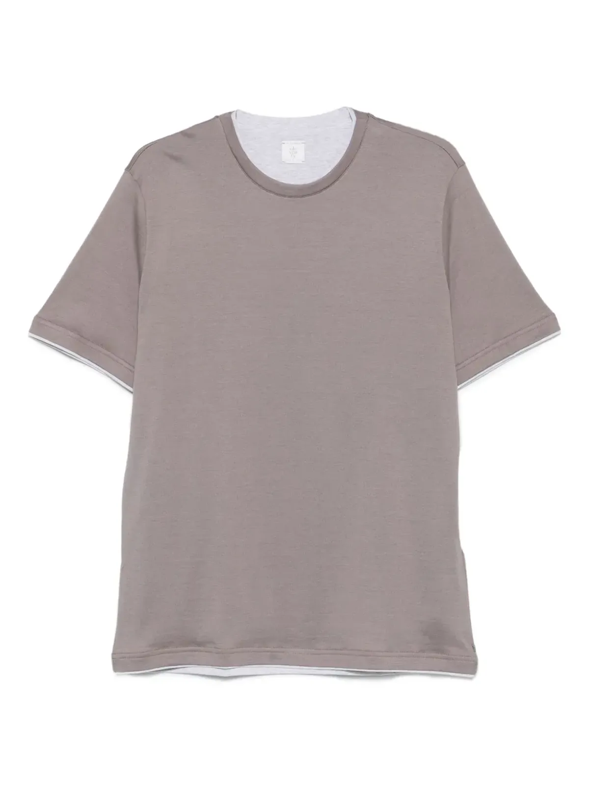 Eleventy レイヤードコットンTシャツ - 画像1