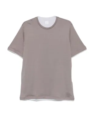 Eleventy レイヤードコットンTシャツ - サムネイル1