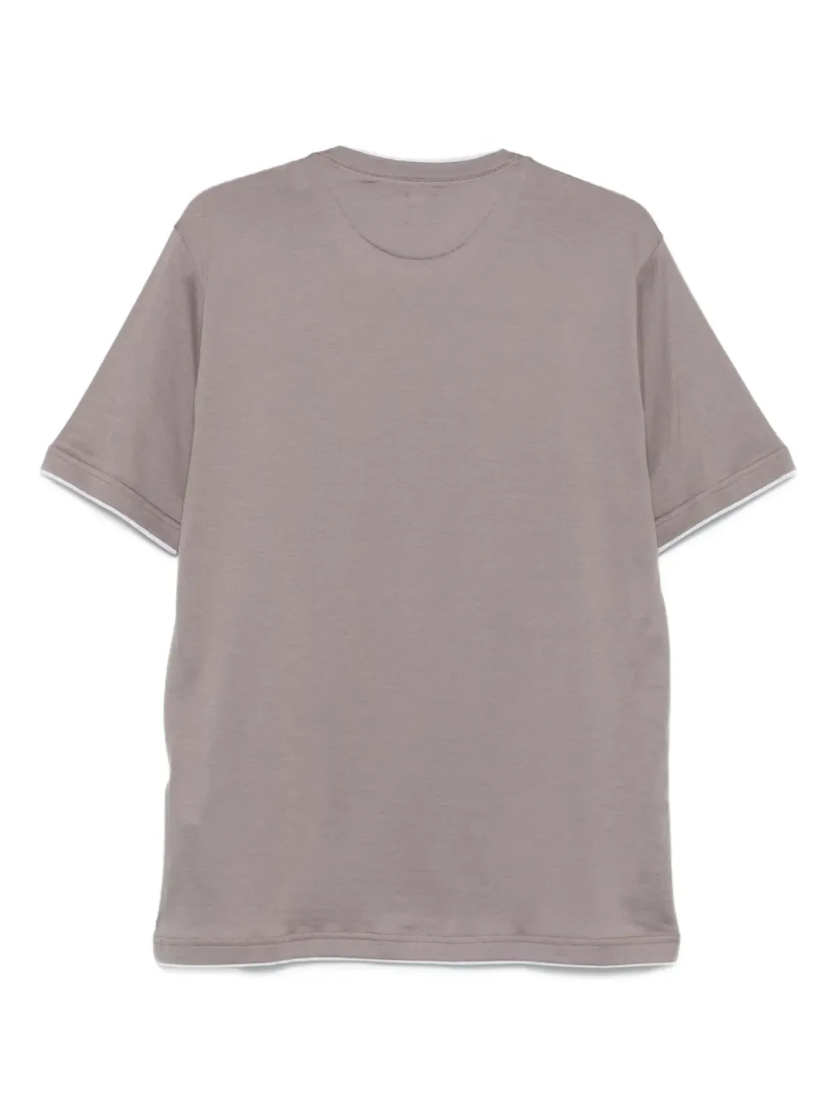 Eleventy レイヤードコットンTシャツ - 画像2
