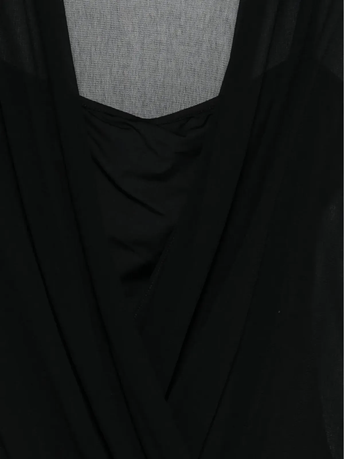 Givenchy Pre-Owned メッシュラップブラウス - 画像3