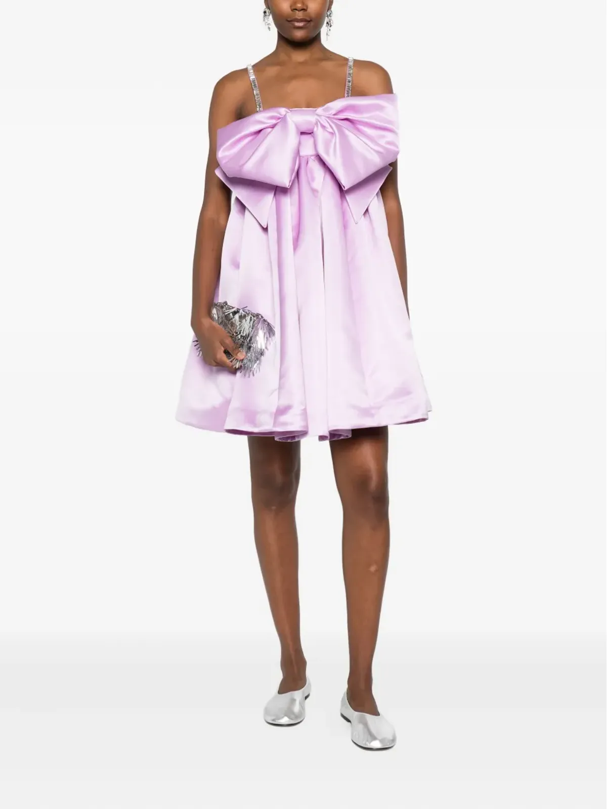 Nina Ricci Pre-Owned ボウディテールドレス - 画像2