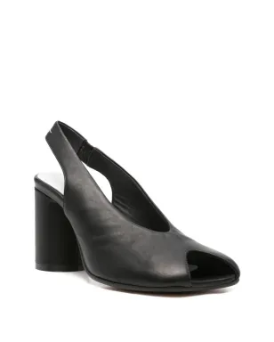 Maison Martin Margiela Pre-Owned スリングバック カーフレザー パンプス - サムネイル2