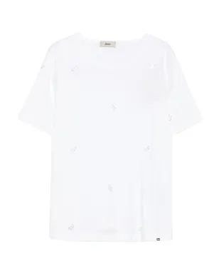 Herno ラインストーン装飾の半袖Tシャツ - サムネイル1