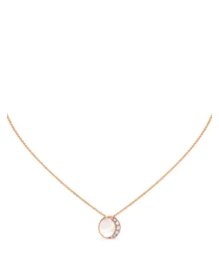 David Morris 18Kローズゴールドとダイヤモンドのネックレス - サムネイル3