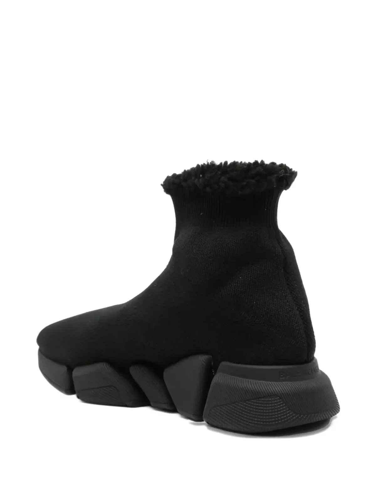 Balenciaga Pre-Owned Speed 2.0 シアーリングトリムスニーカー - ブラック - 画像4