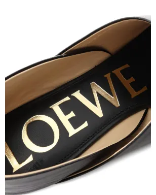 Loewe Pre-Owned トイレザー・スリッポン - サムネイル3