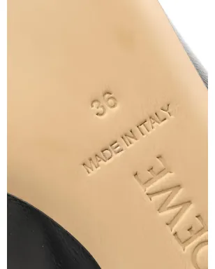 Loewe Pre-Owned トイレザー・スリッポン - サムネイル4