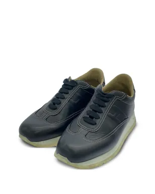 Hermès Pre-Owned レースアップレザー スニーカー - サムネイル2