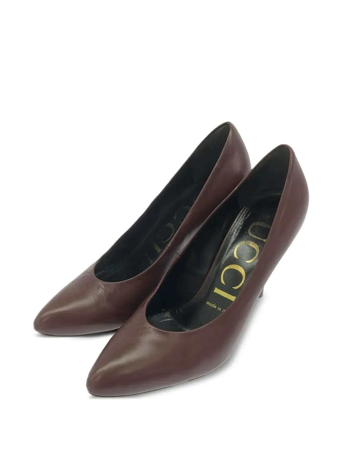 Gucci Pre-Owned ポインテッドトゥ・スティレットパンプス - Red - 画像2