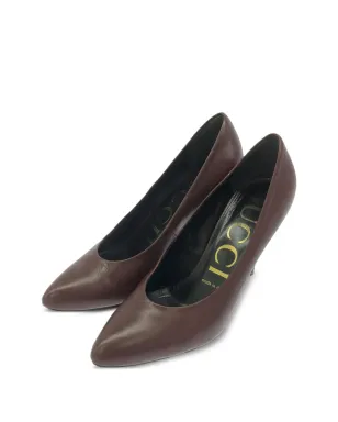 Gucci Pre-Owned ポインテッドトゥ・スティレットパンプス - Red - サムネイル2
