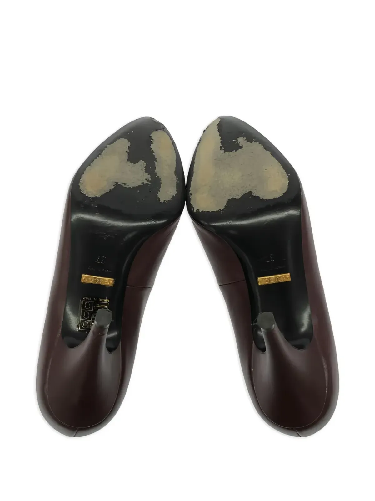 Gucci Pre-Owned ポインテッドトゥ・スティレットパンプス - Red - 画像3