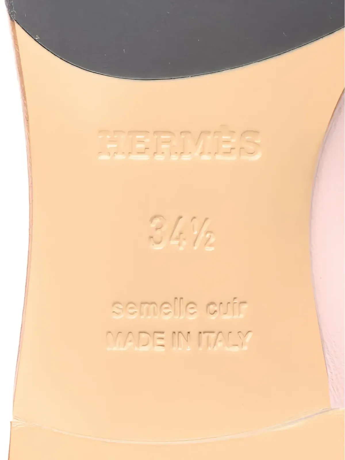 Hermès Pre-Owned ロイヤル フリンジディテール モカシン - 画像4